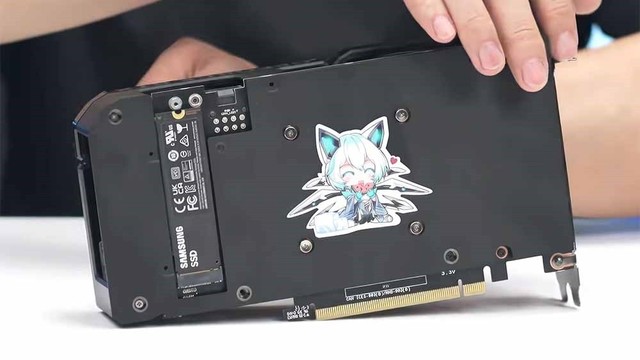 给显卡加装硬盘？华硕新品爆改RTX 4060 Ti：可扩展M.2 SSD！