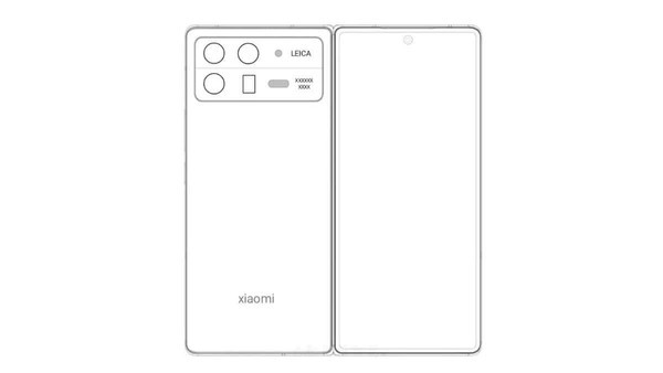 小米MIX Fold 3外观示意图