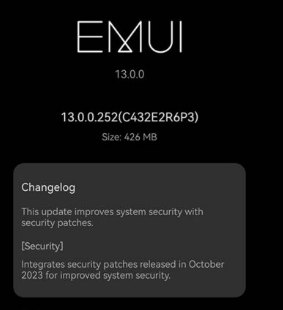 华为Mate  40 Pro智能手机用户将获得2023年10月安全补丁