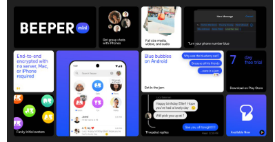Beeper  Mini应用程序为安卓用户带来了iMessage
