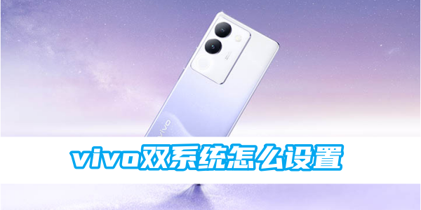 《vivo》双系统怎么设置