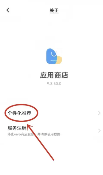 《vivo》应用商店的推荐怎么关掉