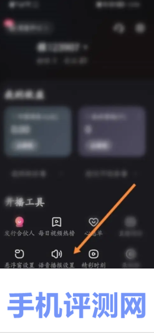 快手伴侣语音播报在哪打开
