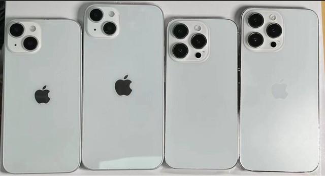 iPhone 14全系机模曝光：后摄不升级了？