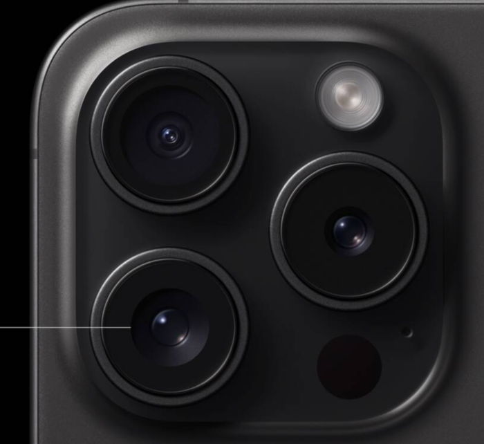 　　iPhone15系列来了 标准版和Pro系列相机有啥区别？
