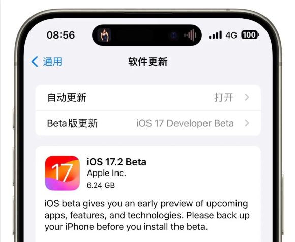 iOS  17.2测试版发布