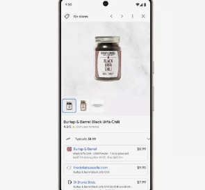谷歌表示其新的人工智能购物工具可以帮助你找到完美的礼物