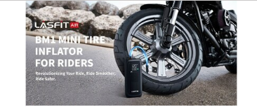 LASFIT  AIR推出创新产品适合骑手和自行车爱好者的BM1迷你轮胎充气机