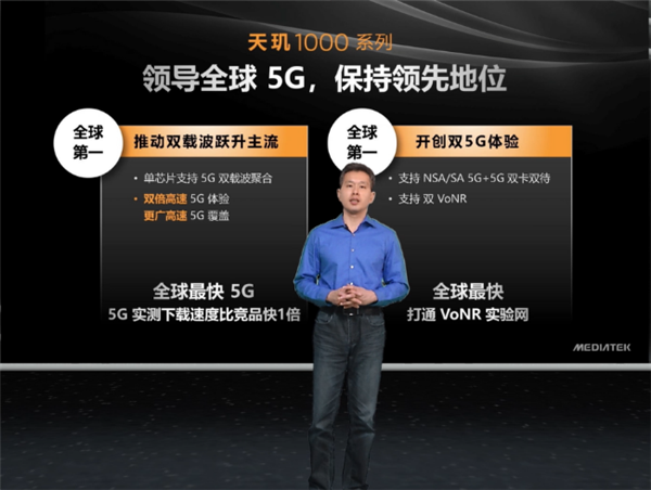 联发科正式发布天玑1000+：144Hz高刷、5G功耗比友商低48％